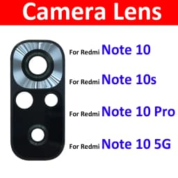 Camera Glass For Redmi Note 10 / Note 10 Pro / Note 10s 11 11s 10 5G Rear Back Camera glass Lens With Glue Adhesive