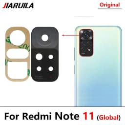Camera Glass For Redmi Note 10 / Note 10 Pro / Note 10s 11 11s 10 5G Rear Back Camera glass Lens With Glue Adhesive