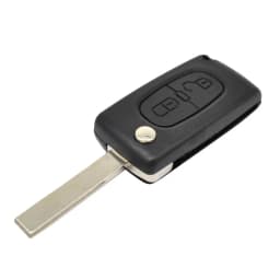 Car Key Remote Flip Key Shell Case 2 Buttons CE0523 CE0536 For Peugeot 308 207 307 3008 5008 807 For Citroen C2 C3 C4 C5 C6 C8