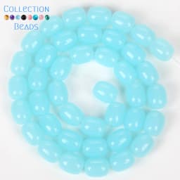 8x11mm Coloful Natural Crystal Cylindrical Drum Beads Spacer Beads For Jewelry Making Supplies DIY Bracelet Accessories 15''