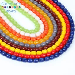 8x11mm Coloful Natural Crystal Cylindrical Drum Beads Spacer Beads For Jewelry Making Supplies DIY Bracelet Accessories 15''