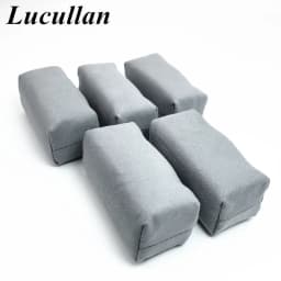 Lucullan Car Detailing Suede Sponge Applicator Use With Ceramic Coating For Cars Paint, Metal, Plastic Trim, Rubber & Glass