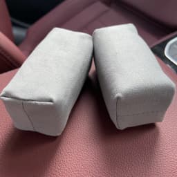 Lucullan Car Detailing Suede Sponge Applicator Use With Ceramic Coating For Cars Paint, Metal, Plastic Trim, Rubber & Glass