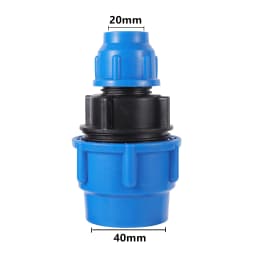 20/25/32/40/50mm PE Pipe Quick Connector Elbow Reducing Water Pipe Joint Plastic Pvc Fittings