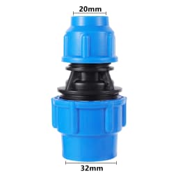 20/25/32/40/50mm PE Pipe Quick Connector Elbow Reducing Water Pipe Joint Plastic Pvc Fittings