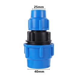20/25/32/40/50mm PE Pipe Quick Connector Elbow Reducing Water Pipe Joint Plastic Pvc Fittings