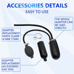 Universal Easy Intake Adapter Diagnostic Tool Quick Seal Entrance adapter Adapter for smoke leak detector Airbag tool