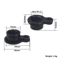HEPPE MTB Road Bike Thru Axle Front Fork Shaft Skewers Rear Hub Thru Axle 12x142 12x148 12x100 12x110 M12xP1.0/P1.5 Bike Parts