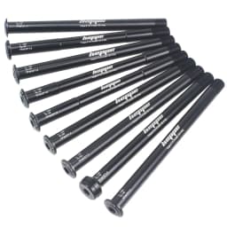 HEPPE MTB Road Bike Thru Axle Front Fork Shaft Skewers Rear Hub Thru Axle 12x142 12x148 12x100 12x110 M12xP1.0/P1.5 Bike Parts
