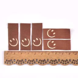 50Pcs 8colors Embroidery Labels Sewing Clothes Handmade Accessories For Kids Care Bags Clothing Tags Garment Crafts 1.5x4cm
