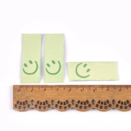 50Pcs 8colors Embroidery Labels Sewing Clothes Handmade Accessories For Kids Care Bags Clothing Tags Garment Crafts 1.5x4cm