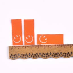 50Pcs 8colors Embroidery Labels Sewing Clothes Handmade Accessories For Kids Care Bags Clothing Tags Garment Crafts 1.5x4cm