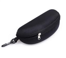 Portable EVA Glasses Case with Carabiner Hook Colorful Sunglasses Hard Case Zipper Eyeglasses Protector Box Holder New 2026