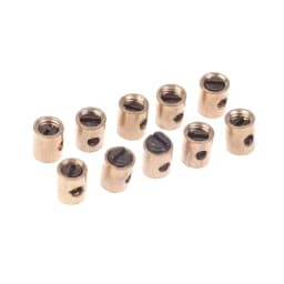5/10Pcs Motorcycle Throttle Cable Core Brake Bolt Pin Gold Color Motocross Beach Bike Throttle Pull Cable Brake Stop Bolt Pin