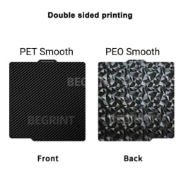 For Bambulab A1 Build Plate P1S X1C Pei Textured 257x257 H1H PEY Peo Sheet Spring Steel For Bambu Lab X1 Carbon Bambulab P1P Bed