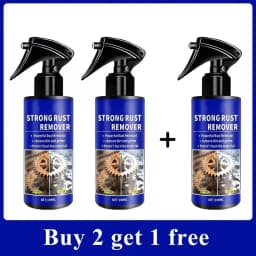 Automotive Car Rust Remover Spray Clean Metal Iron Quickly Auto Exhaust Pipe Rust Derusting Spray Stain Removal Agent