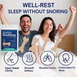 10/15/20/30pcs Anti-Snoring Nose Strips - Breathable and sticky nose strips, improve sleep, relieve snoring and enhance breathin