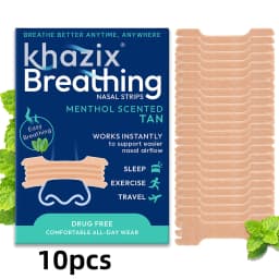 10/15/20/30pcs Anti-Snoring Nose Strips - Breathable and sticky nose strips, improve sleep, relieve snoring and enhance breathin