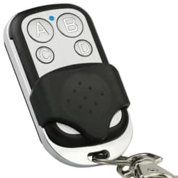 433MHz 4Button ABCD/Lock Unlock Remote Control Metal Push Button Transmitter Universal 4 Buttons Garage Door Opener Remote