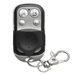 433MHz 4Button ABCD/Lock Unlock Remote Control Metal Push Button Transmitter Universal 4 Buttons Garage Door Opener Remote
