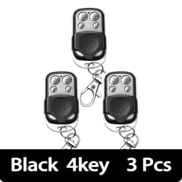 433MHz 4Button ABCD/Lock Unlock Remote Control Metal Push Button Transmitter Universal 4 Buttons Garage Door Opener Remote