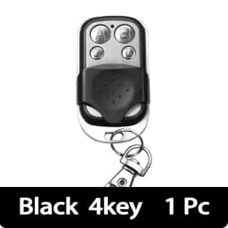 433MHz 4Button ABCD/Lock Unlock Remote Control Metal Push Button Transmitter Universal 4 Buttons Garage Door Opener Remote