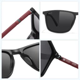 KDEAM Extra Large Size XL Polarized Sunglasses For Men Driving Photochromic Sun Glasses Oversized Suit For Big Face