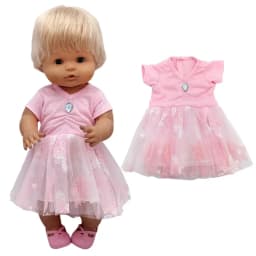 35cm Baby Doll Clothes Set Hat for 38cm Nenuco Ropa Y Su Hermanita Toy Doll Accessories