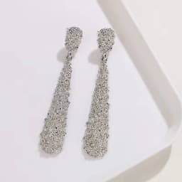 New Personality Metal Drop Earrings for Women Irregular Exaggerated Gold Color Geometric Hollow Butterfly Earrings Pendientes