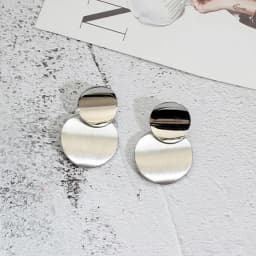 New Personality Metal Drop Earrings for Women Irregular Exaggerated Gold Color Geometric Hollow Butterfly Earrings Pendientes