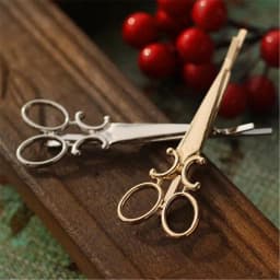 Creative Scissors Shape Women Lady Girls Hair Clip Delicate Hair Pin Hair Barrette Hair Accessories Decorations Headwear