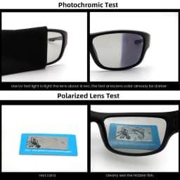VIVIBEE 2026 Photochromic Men Cycling Sunglasses Sports Color Changing Polarized Outdoor Goggle Bike Women Cycling Glasses