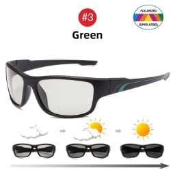 VIVIBEE 2026 Photochromic Men Cycling Sunglasses Sports Color Changing Polarized Outdoor Goggle Bike Women Cycling Glasses