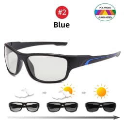 VIVIBEE 2026 Photochromic Men Cycling Sunglasses Sports Color Changing Polarized Outdoor Goggle Bike Women Cycling Glasses