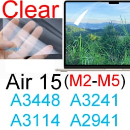 Screen Protector for MacBook Air 13 M5 M4 M3 M2 M1 Air 15 Pro 14 15 16 11 12 Neo HD Soft Skin Film Matte Anti Glare Guard A3449