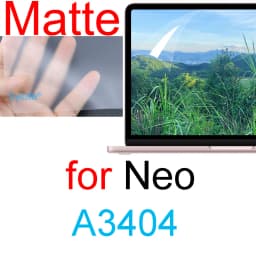 Screen Protector for MacBook Air 13 M5 M4 M3 M2 M1 Air 15 Pro 14 15 16 11 12 Neo HD Soft Skin Film Matte Anti Glare Guard A3449