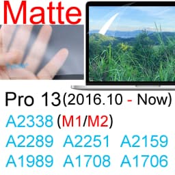 Screen Protector for MacBook Air 13 M5 M4 M3 M2 M1 Air 15 Pro 14 15 16 11 12 Neo HD Soft Skin Film Matte Anti Glare Guard A3449