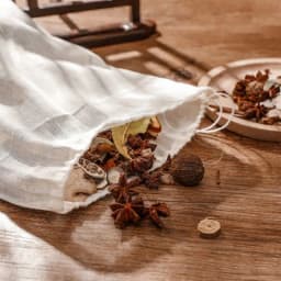 5 PC Cotton Muslin Drawstring Bag For Home Brew Wine Beer Sieve Juice Vegetable Coffee Filter Cooking Herbs Tea Gift Packaging