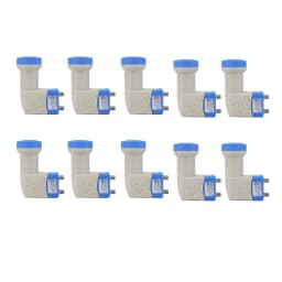 10PCS Universal Ku Band LNB For Satellite TV Receiver Twin LNB Dish TV