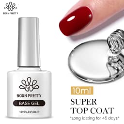 BORN PRETTY 30ml Glitter Acrylic Gel Finger Extension Nail Polish Silver Pink Extension Gel Polish Soak Off Nail Slip Solution