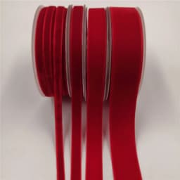 6/9/15/25mm Single Face Velvet Ribbon for Handmade Gift Bouquet Wrapping Supplies Home Party Decoration Christmas Velvet Tape