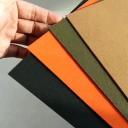 1.5mm Black Sand Army Green Orange Kydex Sheet Thermoplastic for DIY Sheath Holster Tool Parts
