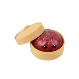 Giant Squishies Dumpling Bun Toy, Slow Rising Glitter Dumpling Stress Ball, Stress Relief Fidget Toy for Home Office Travel toys