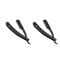 1/2/4Pcs Professional Manual Shaver Straight Edge Stainless Steel Barber Razor Men Folding Shaving Shave Beard Cutter