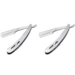 1/2/4Pcs Professional Manual Shaver Straight Edge Stainless Steel Barber Razor Men Folding Shaving Shave Beard Cutter