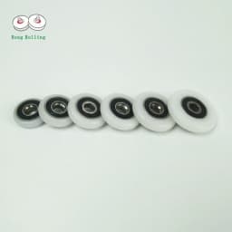 Bathroom Door Runner Sliding Shower Door Roller/Wheels/Runner Outside Diameter 19mm/20mm/22mm/23mm/25mm/27mm Bearing Bore 5mm.
