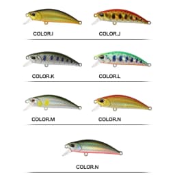 2023 Hot 50Mm 5G Mini Sinking Minnow Fishing Lures Jerkbaits Peche Artificial Bait Wobbler Lure for Trout Bass Carp Fishing