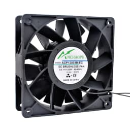 ANCHAOPU EC Brushless Cooling Fan AC 110V 120V 220V 240V Ball Bearing 2 Lines 60mm 70mm 80mm 92mm 120mm 140mm For Cabinets