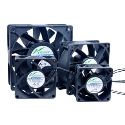 ANCHAOPU EC Brushless Cooling Fan AC 110V 120V 220V 240V Ball Bearing 2 Lines 60mm 70mm 80mm 92mm 120mm 140mm For Cabinets