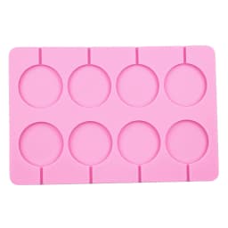 Round Shape Silicone Mold Lollipop Mould Children Kids DIY Baking Tools for Chocolate Candy Biscuit Home Kitchen Accessories